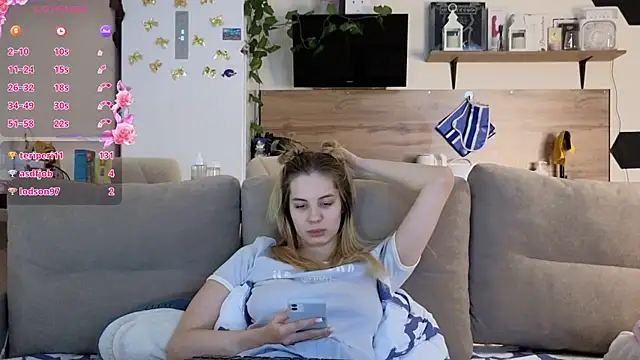 Girl alone home online show from 03-01-25, 04:47