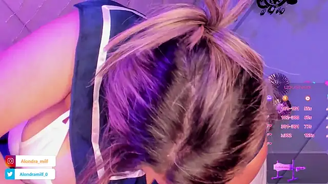 Snapshot of ALONDRAMILF chatting on 02-05-25, 08:00 ALONDRAMILF online show from 02-05-25, 08:00