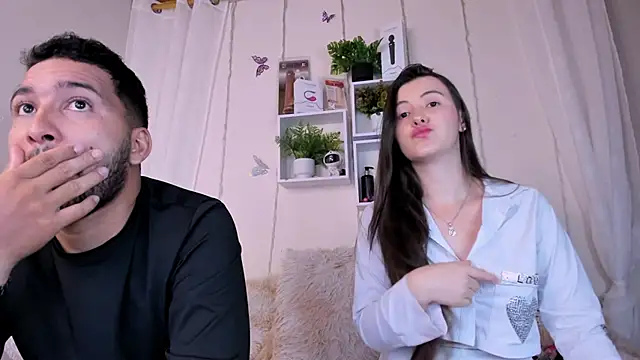 Idara and Edahi01 online show from 03-21-25, 03:22