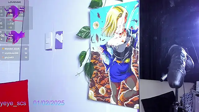 Yeye scs online show from 02-01-25, 03:18