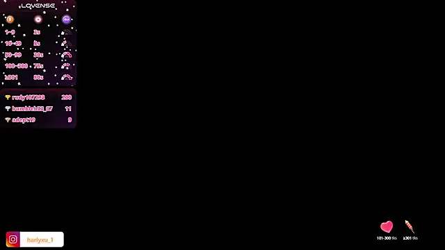 Snapshot of Harlyxu chatting on 12-21-24, 05:25 Harlyxu online show from 12-21-24, 05:25