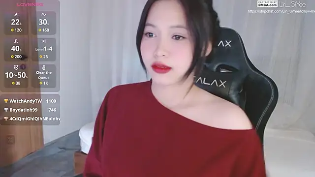 Lin SiYee online show from 01-25-25, 05:30