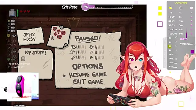 NikkoTyan online show from 12-31-24, 09:42