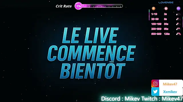 Mikev online show from 01-12-26, 06:57