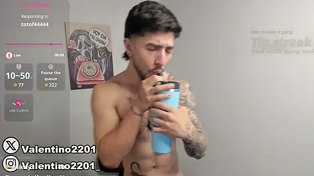 Valentino Xander online show from 03-01-25, 04:15