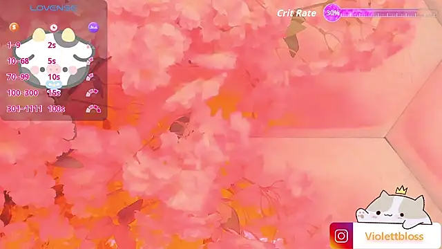 Violettbloss online show from 09-10-25, 03:28