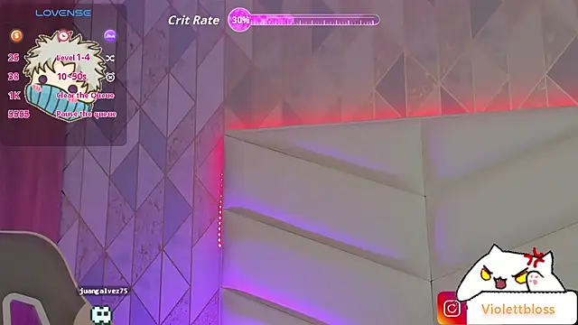 Violettbloss online show from 02-04-26, 03:56