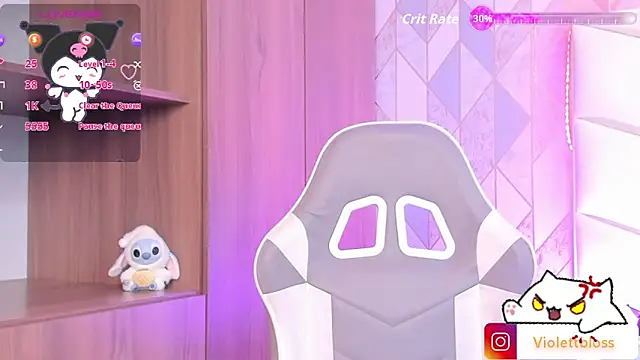 Violettbloss online show from 02-20-26, 03:25