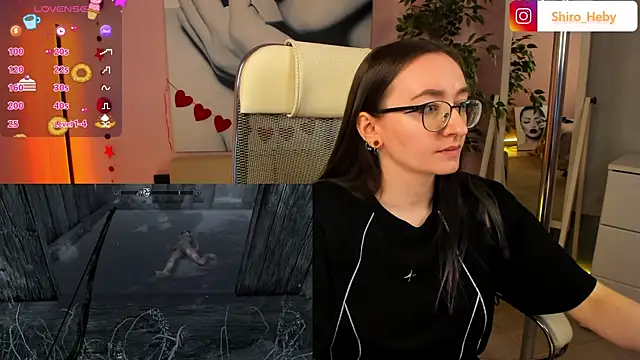 Snapshot of ShiroHeby chatting on 02-16-25, 01:38 ShiroHeby online show from 02-16-25, 01:38