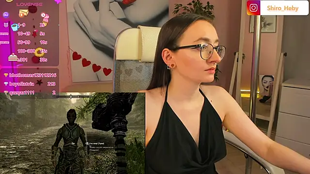 Snapshot of ShiroHeby chatting on 03-02-25, 06:30 ShiroHeby online show from 03-02-25, 06:30