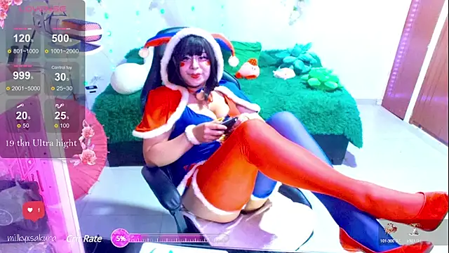 MilkyXSakura online show from 12-14-24, 03:07