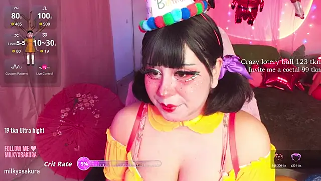 MilkyXSakura online show from 02-08-26, 01:20