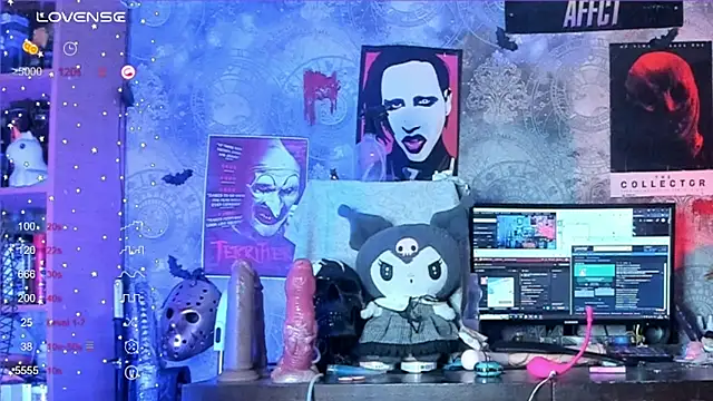 Snapshot of KuromiRacer_ chatting on 09-10-25, 12:21 KuromiRacer online show from 09-10-25, 12:21