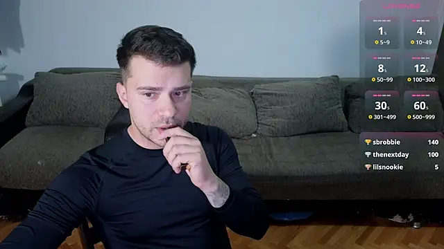 Snapshot of JohnnyStepBro chatting on 10-23-25, 04:50 JohnnyStepBro online show from 10-23-25, 04:50