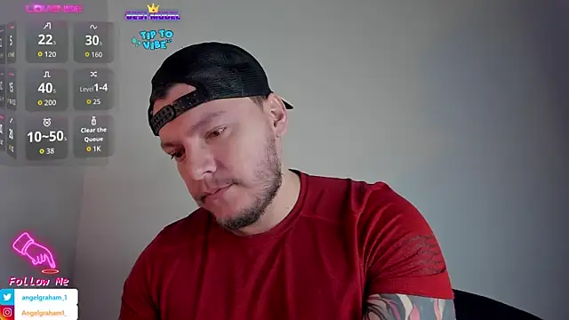 Snapshot of Angelgraham_1 chatting on 06-19-26, 03:38 Angelgraham 1 online show from 06-19-26, 03:38
