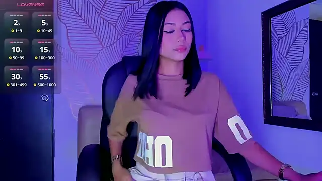 Snapshot of ZaraLim chatting on 02-25-25, 12:34 ZaraLim online show from 02-25-25, 12:34