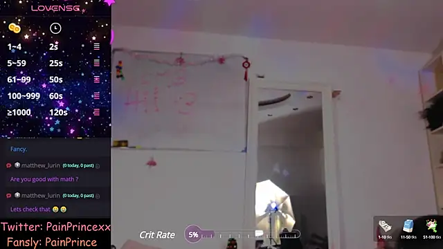 pain princee online show from 12-25-24, 06:09