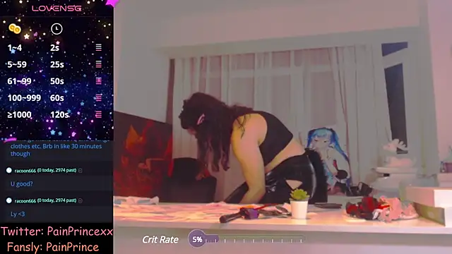 pain princee online show from 01-21-25, 05:41