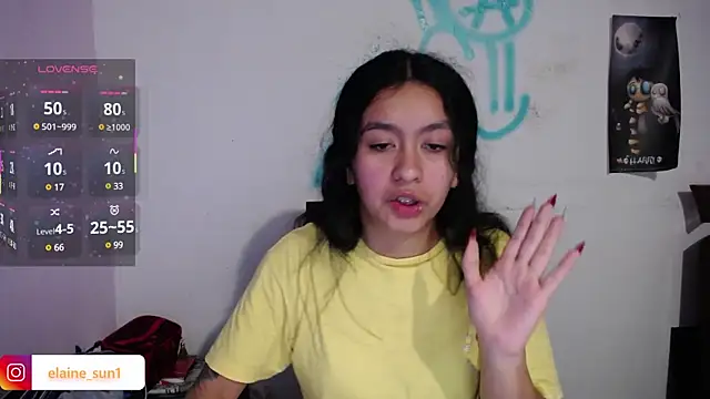 Snapshot of elaine_sun chatting on 03-07-25, 05:18 elaine sun online show from 03-07-25, 05:18