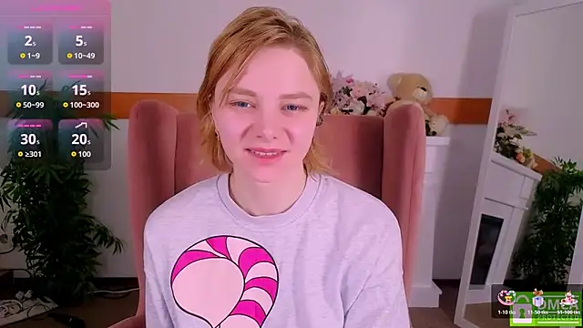 Snapshot of MirraBellanta chatting on 02-17-26, 11:55 MirraBellanta online show from 02-17-26, 11:55