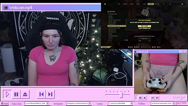 BrandiWRLD 999 online show from 01-13-25, 01:45