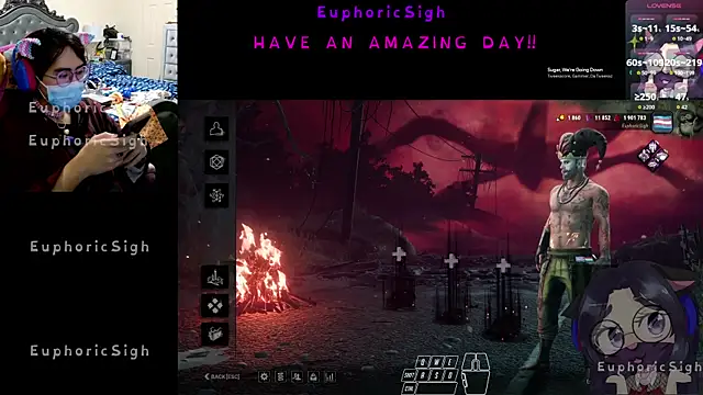 EuphoricSigh online show from 03-17-26, 05:00