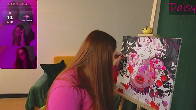 Snapshot of CookyDaisy chatting on 12-13-24, 02:21 CookyDaisy online show from 12-13-24, 02:21