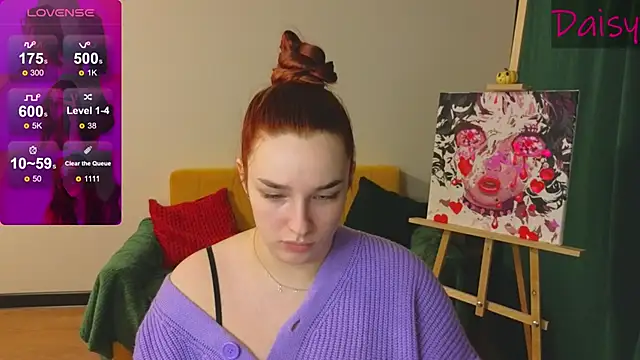 Snapshot of CookyDaisy chatting on 12-14-24, 02:56 CookyDaisy online show from 12-14-24, 02:56