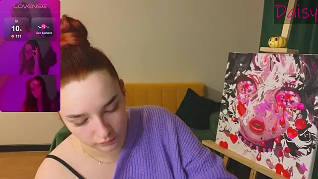 Snapshot of CookyDaisy chatting on 12-14-24, 06:02 CookyDaisy online show from 12-14-24, 06:02