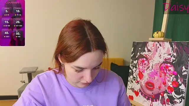 Snapshot of CookyDaisy chatting on 12-18-24, 06:46 CookyDaisy online show from 12-18-24, 06:46