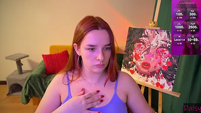 Snapshot of CookyDaisy chatting on 12-22-24, 06:28 CookyDaisy online show from 12-22-24, 06:28