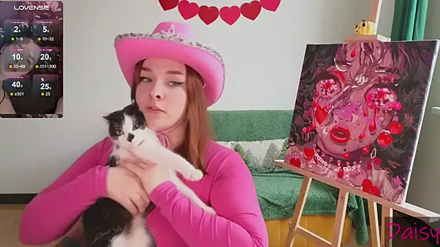 Snapshot of CookyDaisy chatting on 02-09-25, 10:20 CookyDaisy online show from 02-09-25, 10:20