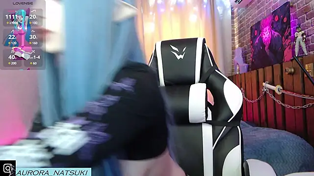 Aurora Natsuki online show from 12-25-24, 10:17