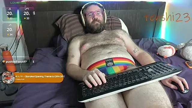 tenshi23strip online show from 12-21-24, 06:52