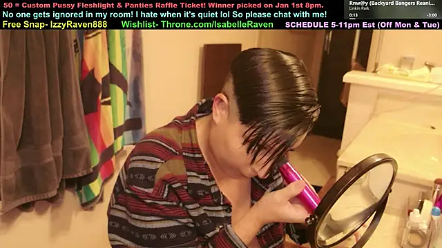 IsabelleRaven online show from 01-12-26, 11:32