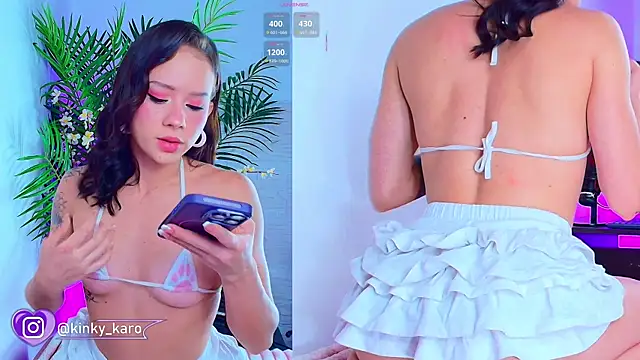 Snapshot of Kinky__Karo chatting on 11-24-25, 01:22 Kinky Karo online show from 11-24-25, 01:22