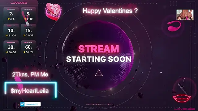 Snapshot of iHeartLeila chatting on 02-18-26, 09:11 iHeartLeila online show from 02-18-26, 09:11