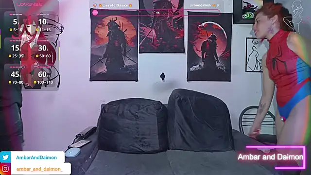 Ambar and daimon  online show from 10-24-25, 07:38