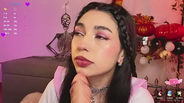 Snapshot of Sweet_Nyx chatting on 10-19-25, 04:35 Sweet Nyx online show from 10-19-25, 04:35