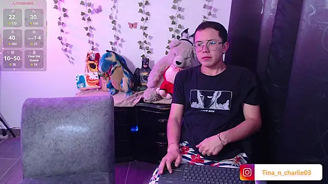 Tina 4 Charlie online show from 02-08-26, 03:04