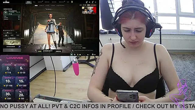 Gamergirl-Linela online show from 03-22-25, 10:49