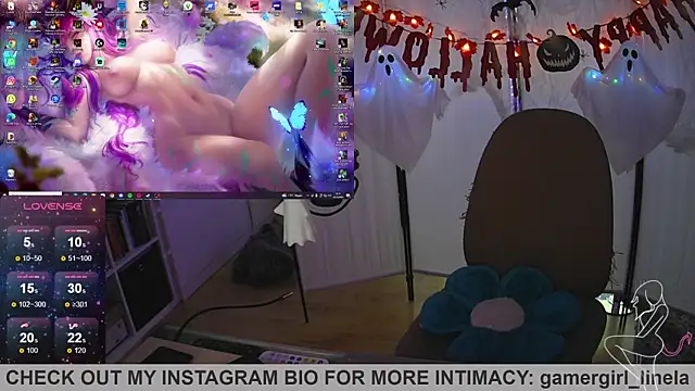 Gamergirl-Linela online show from 10-23-25, 08:35