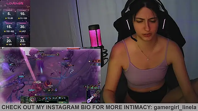 Gamergirl-Linela online show from 03-12-26, 05:19