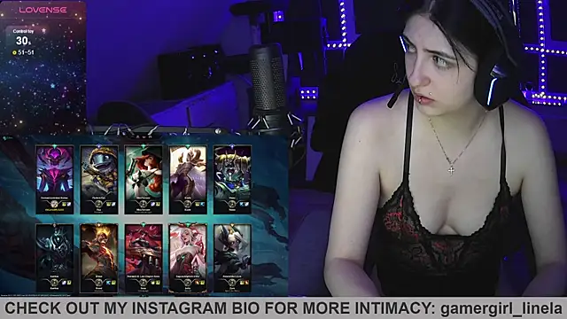 Snapshot of Gamergirl-Linela chatting on 07-11-26, 12:57 Gamergirl-Linela online show from 07-11-26, 12:57