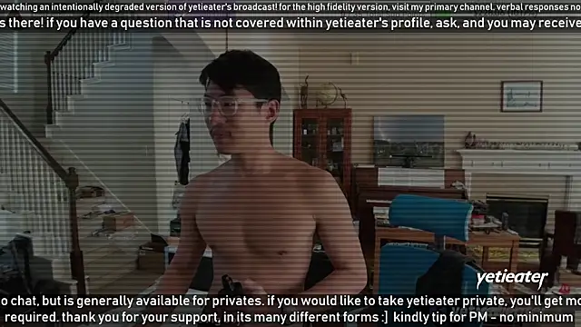 Snapshot of yetieater chatting on 12-22-24, 08:14 yetieater online show from 12-22-24, 08:14