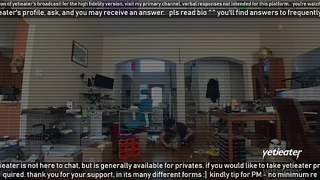 Snapshot of yetieater chatting on 01-06-25, 09:00 yetieater online show from 01-06-25, 09:00
