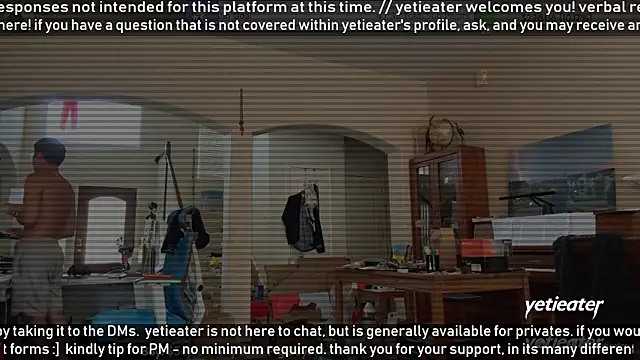 Snapshot of yetieater chatting on 07-28-26, 07:39 yetieater online show from 07-28-26, 07:39