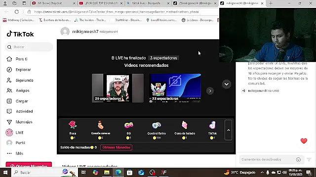 mikigamesH2 online show from 03-14-25, 12:21