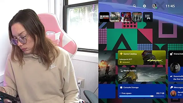 SpaceCowWhore online show from 10-14-25, 03:46