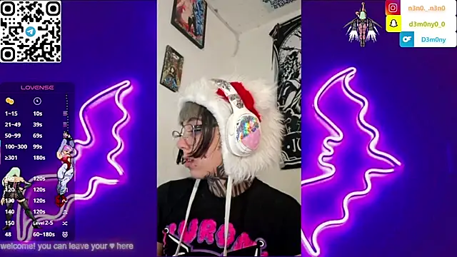 d3m0ny0 0 online show from 04-15-26, 07:58